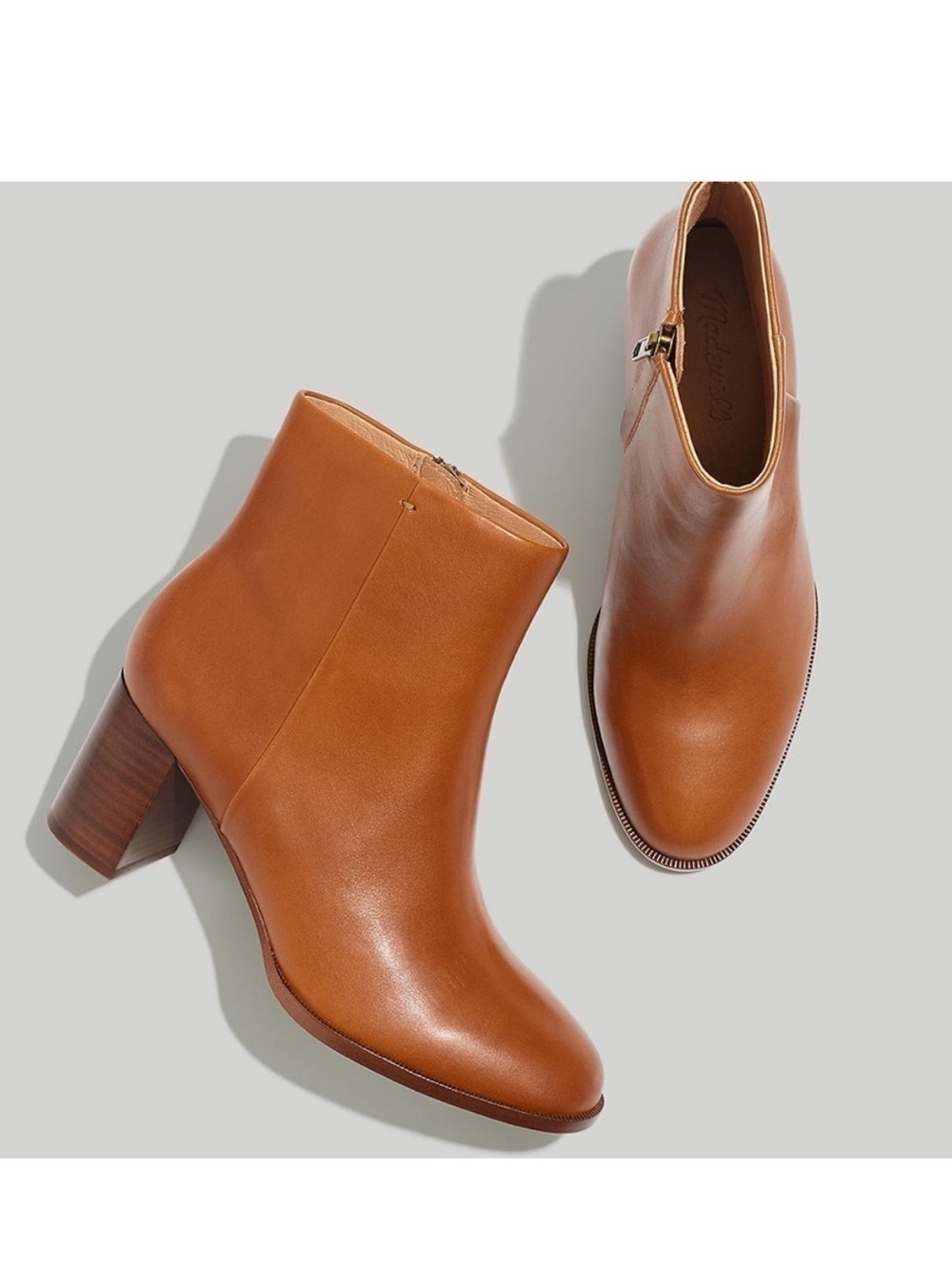 Mira Side-Seam Ankle Boot in Leather size 6